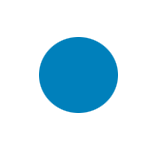icono de punto azul